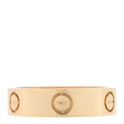 Cartier 18K Yellow Gold 5.5mm LOVE Ring 59 8.75 3 of 5