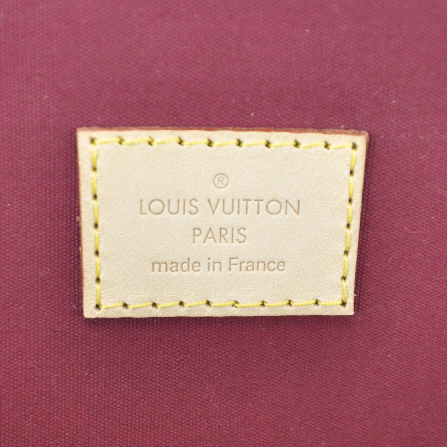 Louis Vuitton Vernis Alma GM Pomme D'Amour 8 of 9