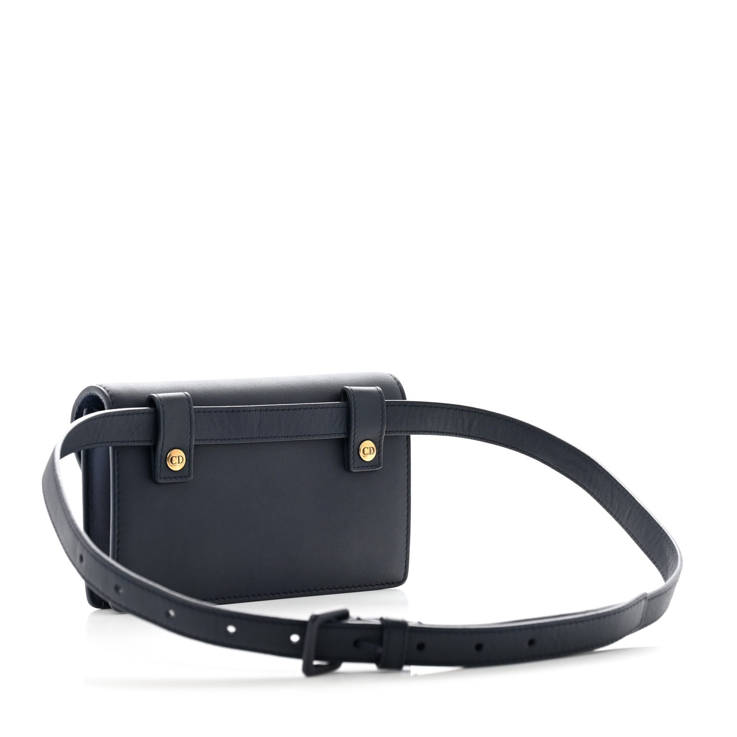 Christian Dior Ultra Matte Calfskin Belt Bag Navy 3 of 14