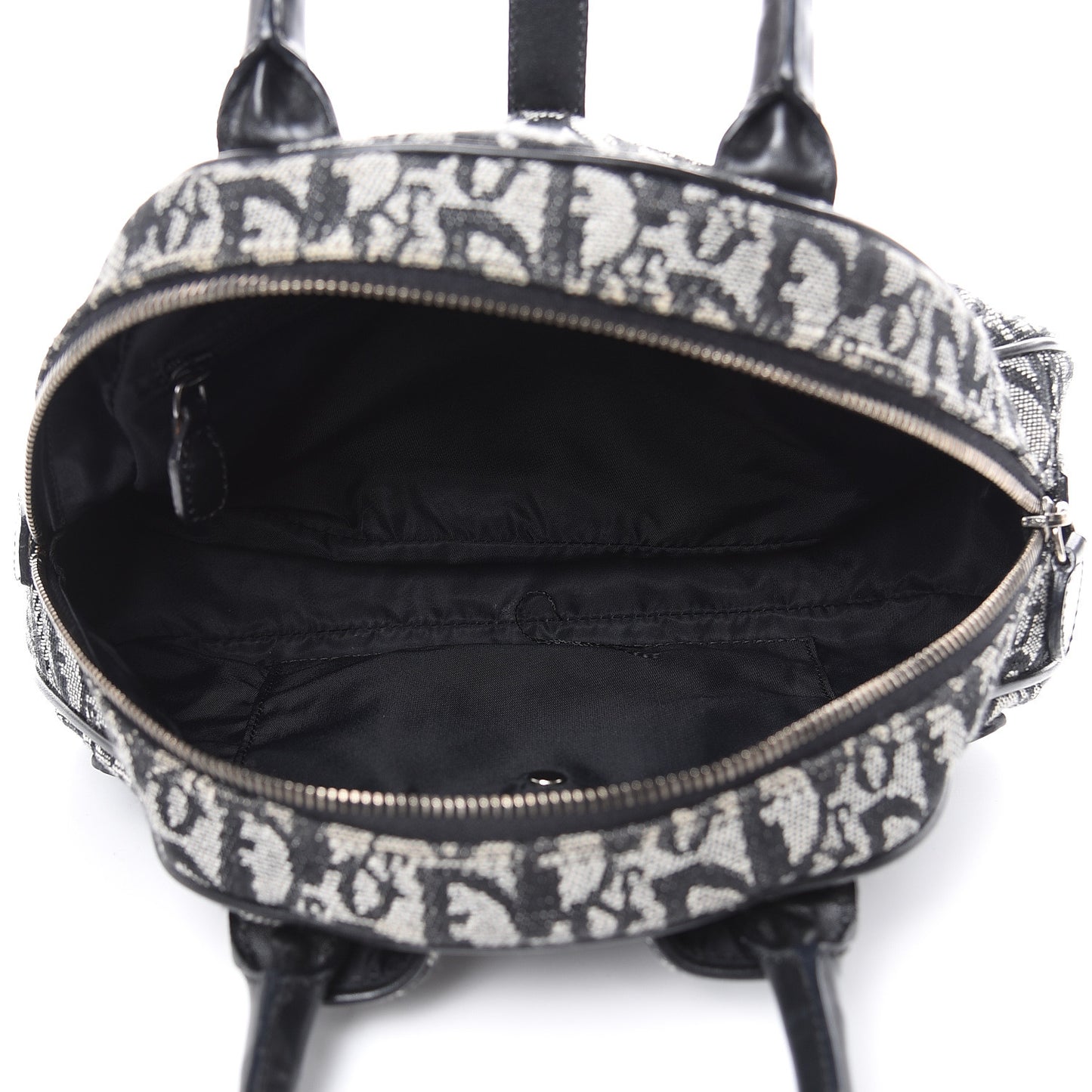 Monogram Mini Saddle Bowler Black