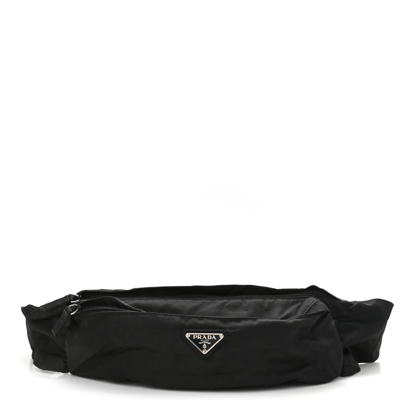 Tessuto Nylon Montagna Belt Bag Black