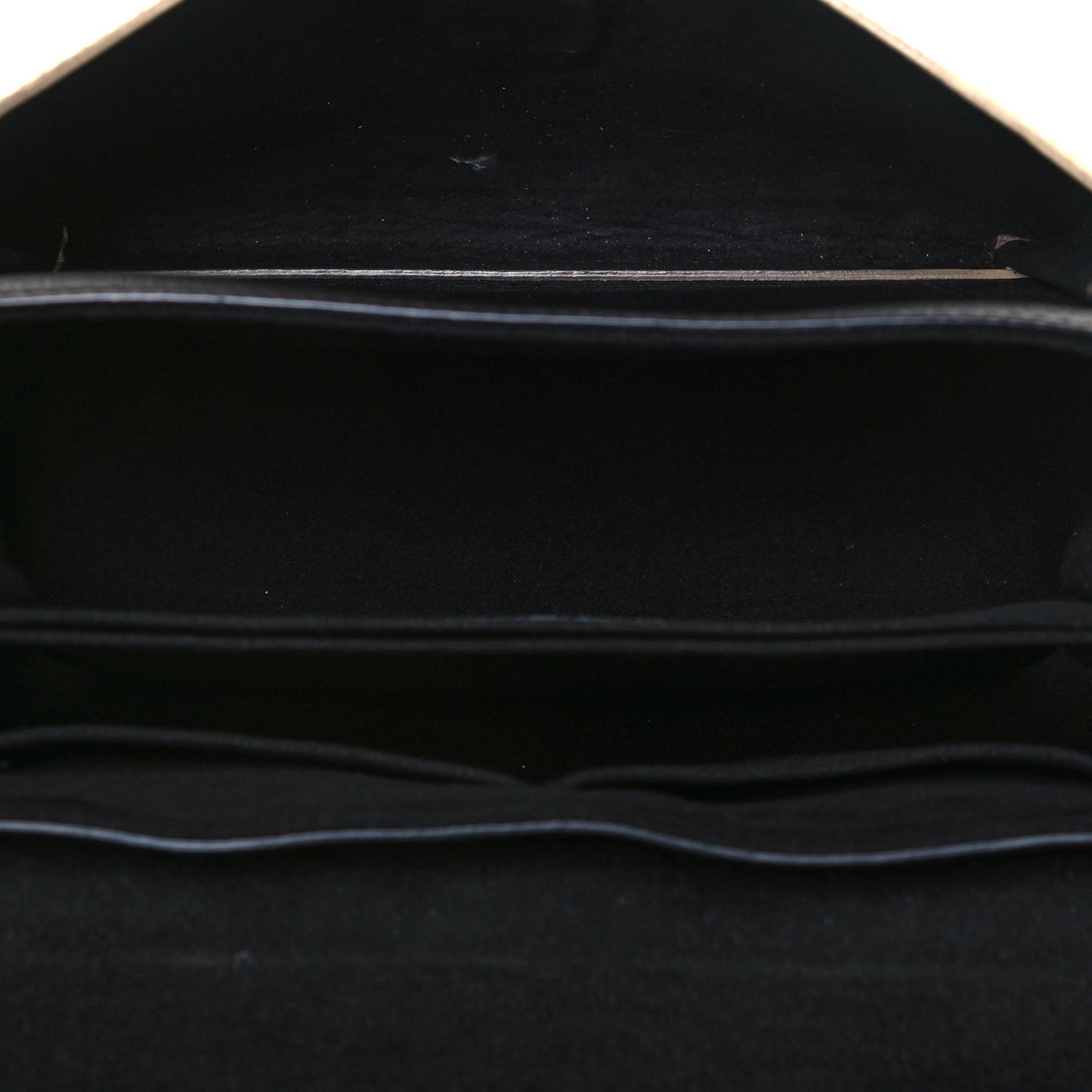 Soft Calfskin My Lockme Top Handle Vanille Black