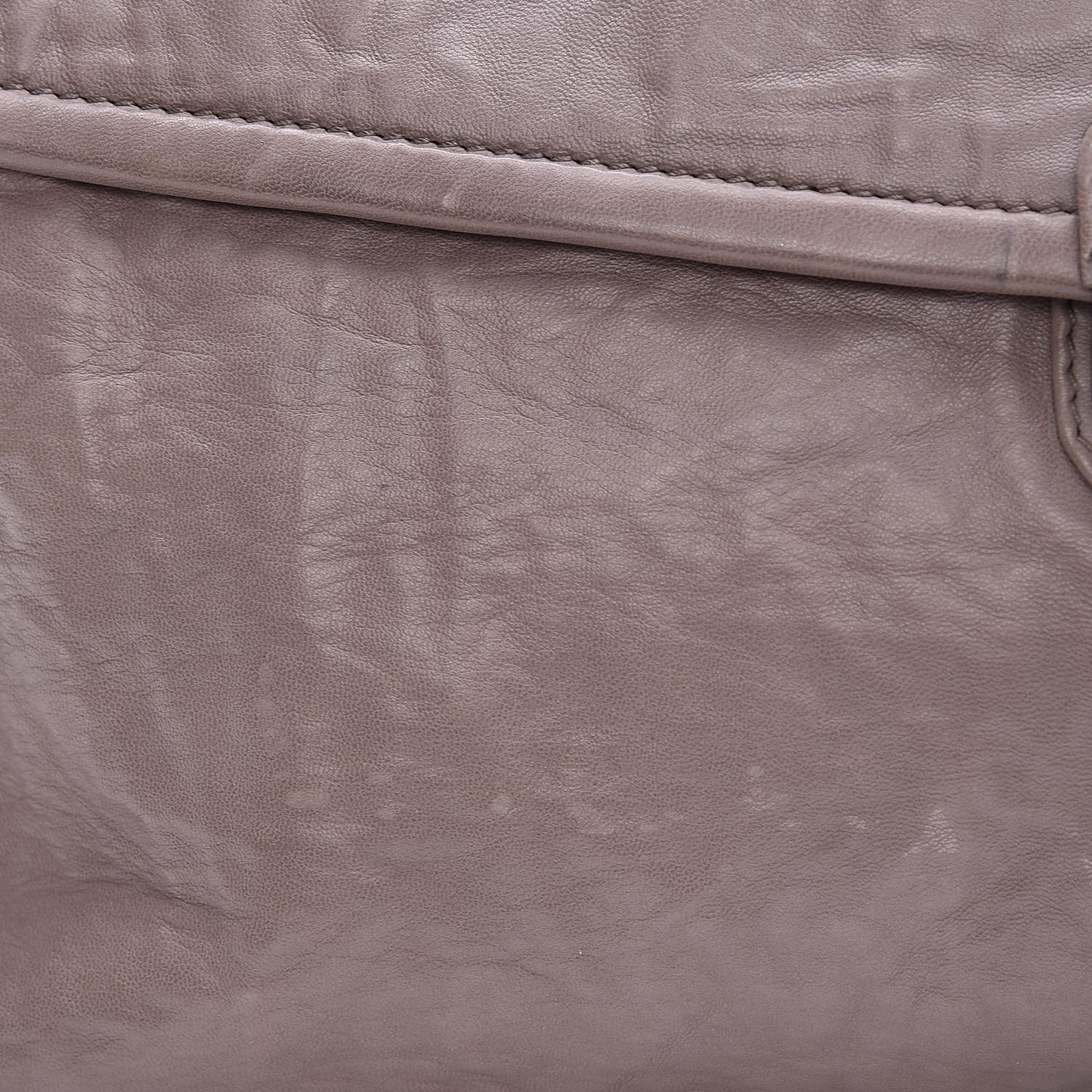 Nappa Oversized Clutch Marmo