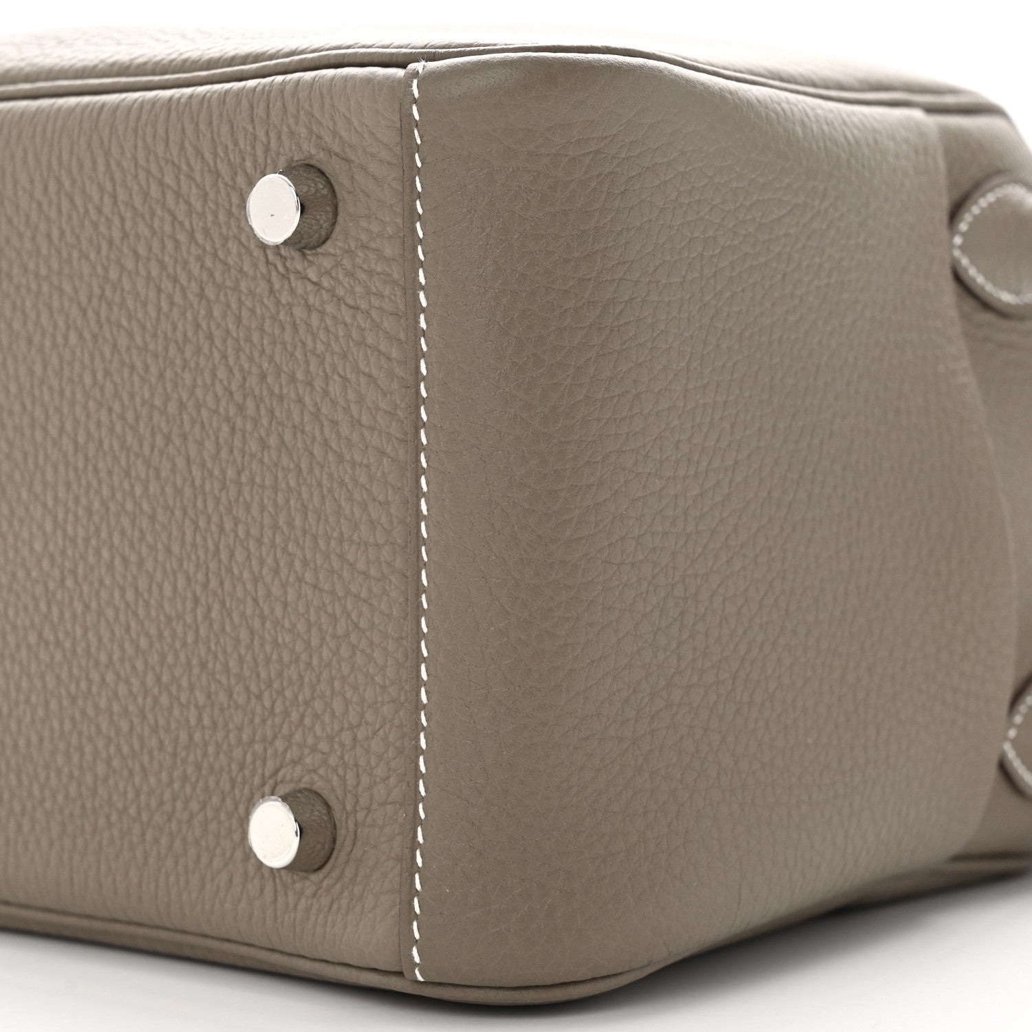 Hermes Taurillon Clemence Lindy 26 Etoupe 10 of 12