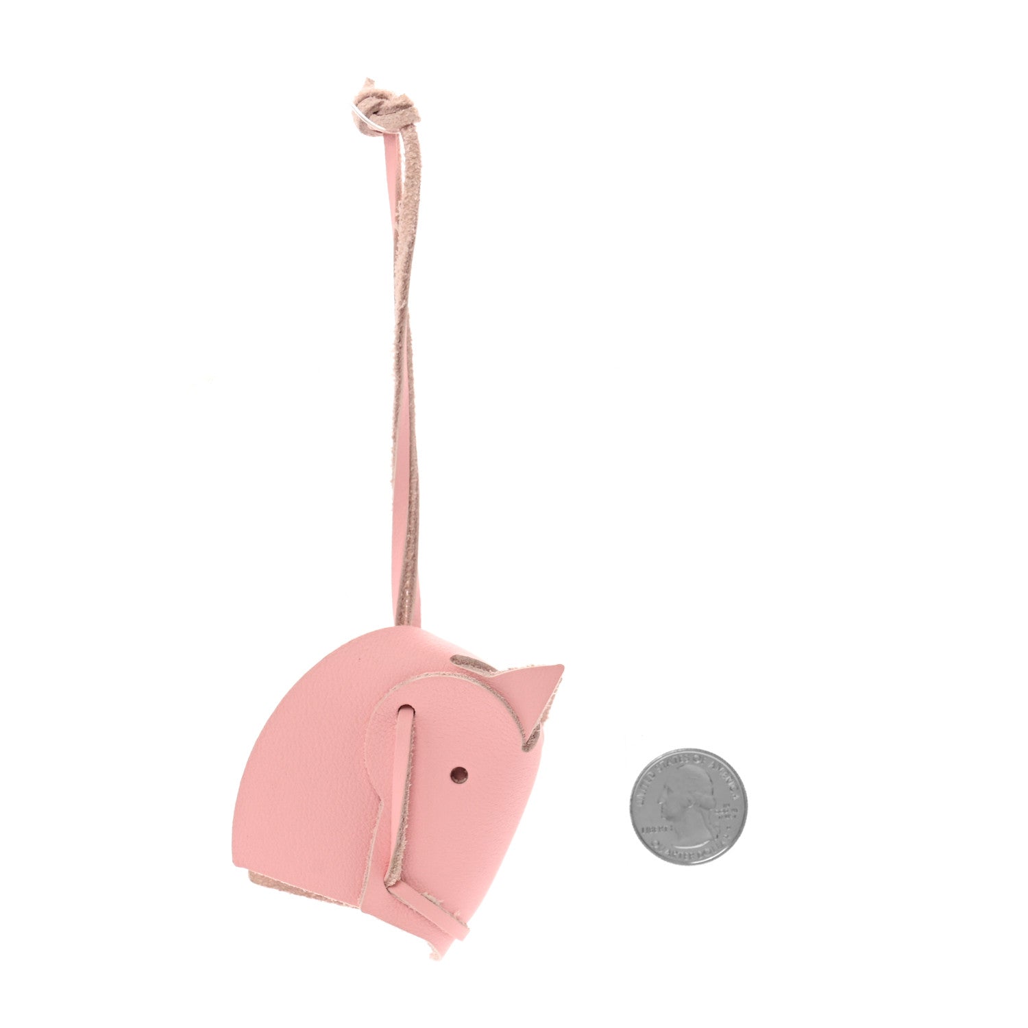 Hermes Swift Tete De Cheval Charm Rose Sakura 2 of 3