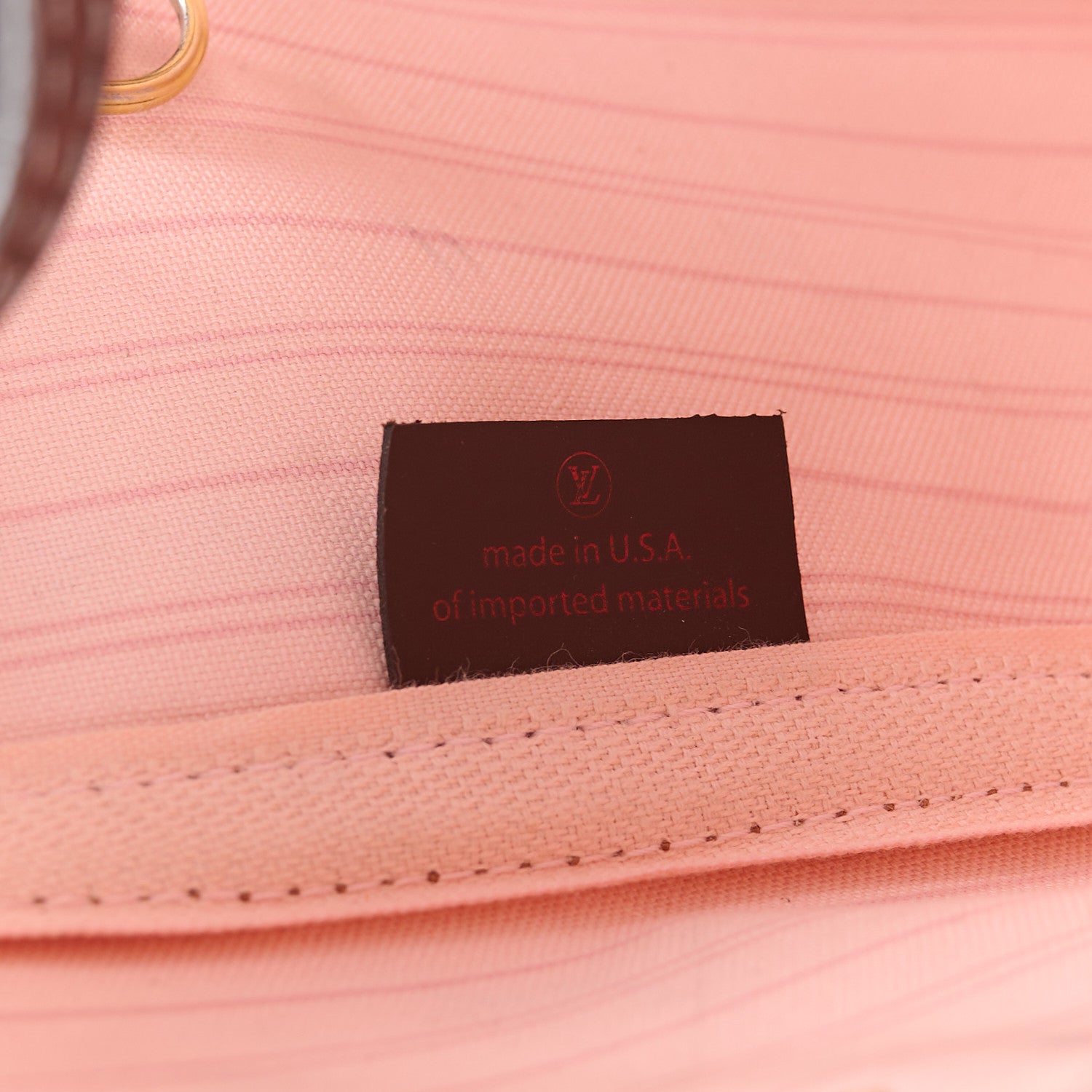 Louis Vuitton Damier Ebene Neo Neverfull MM Rose Ballerine 7 of 13