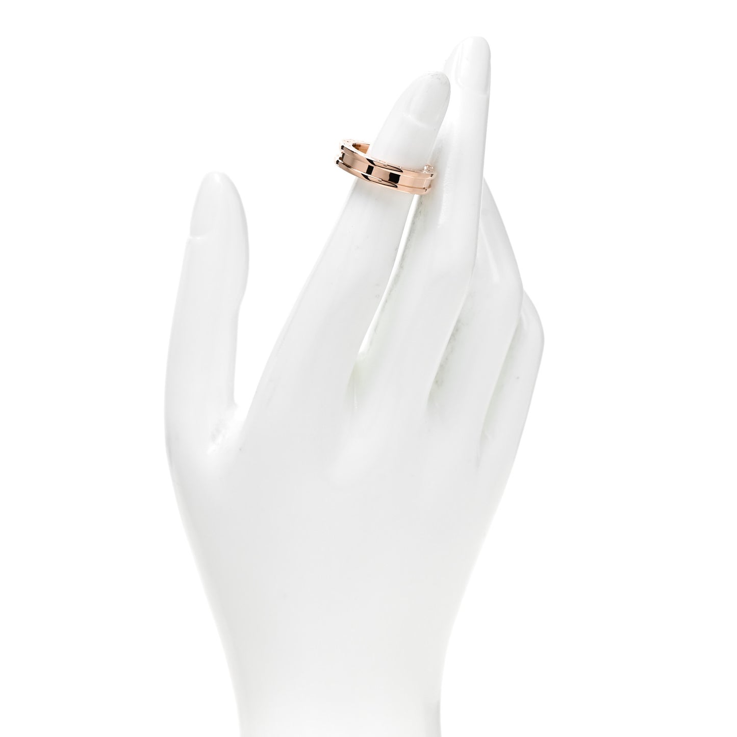 18K Rose Gold B.Zero1 One-Band Ring 51 5.75