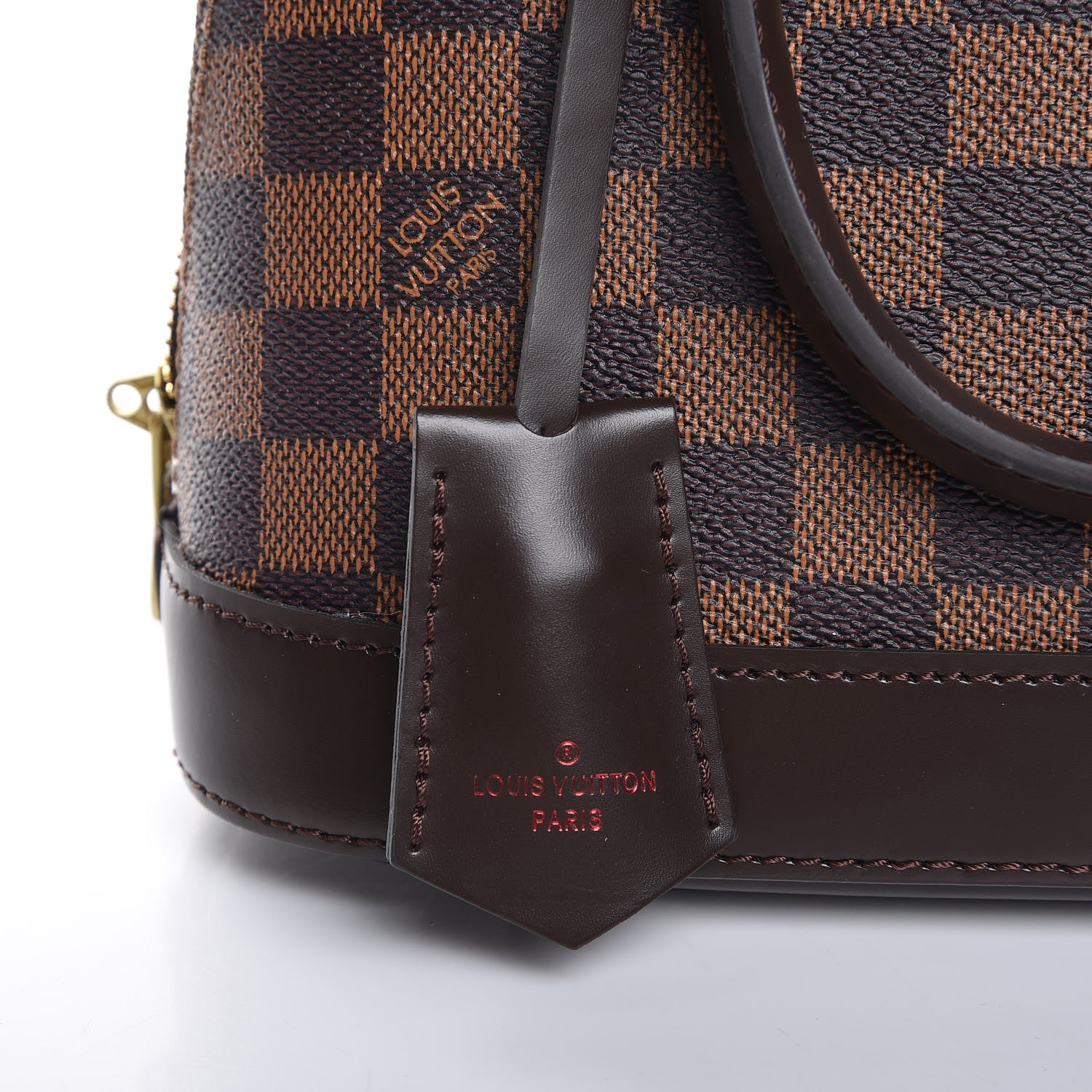 Louis Vuitton Damier Ebene Alma BB 9 of 10