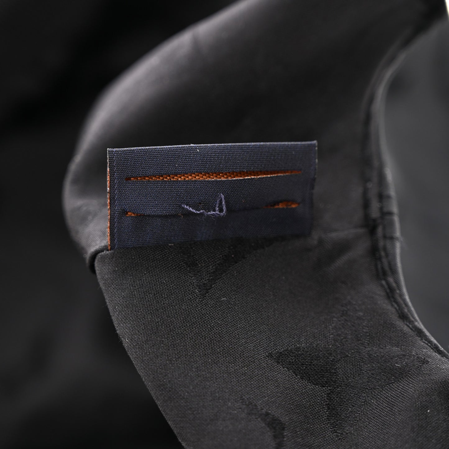 Polyester Silk Monogram LV Get Ready Cap M Black