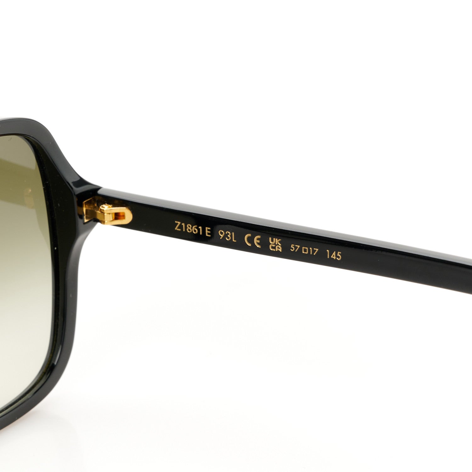 Louis Vuitton Acetate My Monogram Light Square Sunglasses Z1861E Black 6 of 8