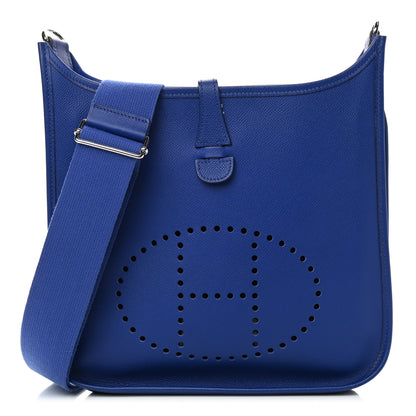 Hermes Epsom Evelyne III PM Bleu Electrique 1 of 9