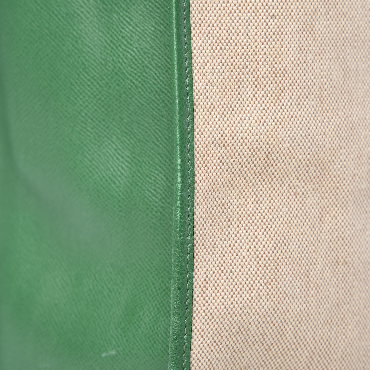 Hermes Courchevel Toile Cabas 50 Vert Clair 19 of 21
