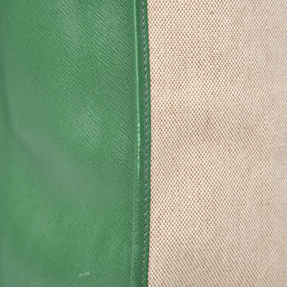 Hermes Courchevel Toile Cabas 50 Vert Clair 19 of 21