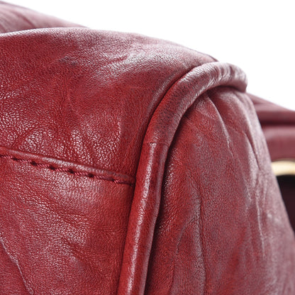Jimmy Choo Calfskin XL Ramona Tote Burgundy Red 13 of 17