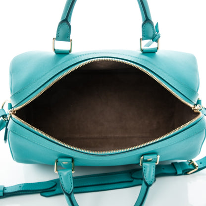 Louis Vuitton Calfskin SC Bag PM Turquoise 6 of 8