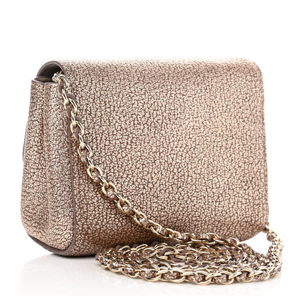 Mulberry Metallic Goatskin Mini Lily Mushroom 3 of 9