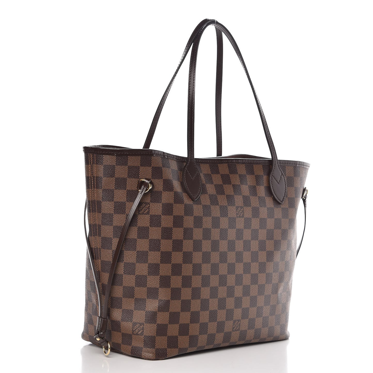 Damier Ebene Neo Neverfull MM Rose Ballerine