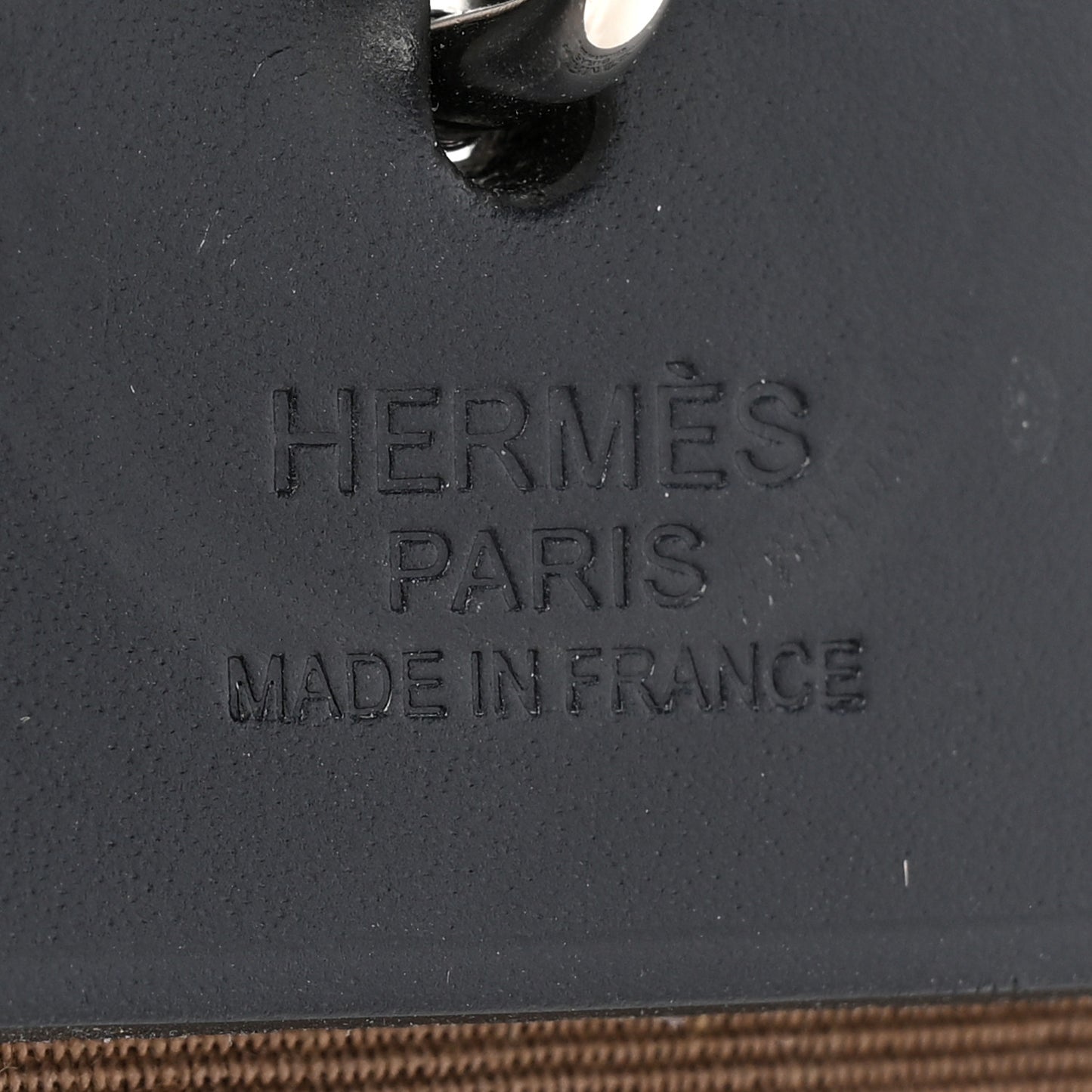 Toile Officier Vache Hunter Herbag Zip 31 PM Etoupe Bleu Indigo