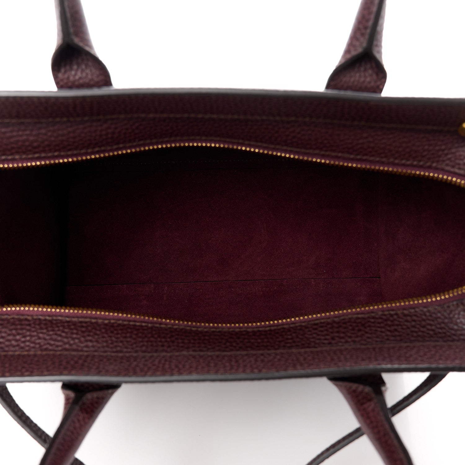 Mulberry Grain Vegetable Tanned Calfskin Small Zipped Bayswater Oxblood 5 of 13