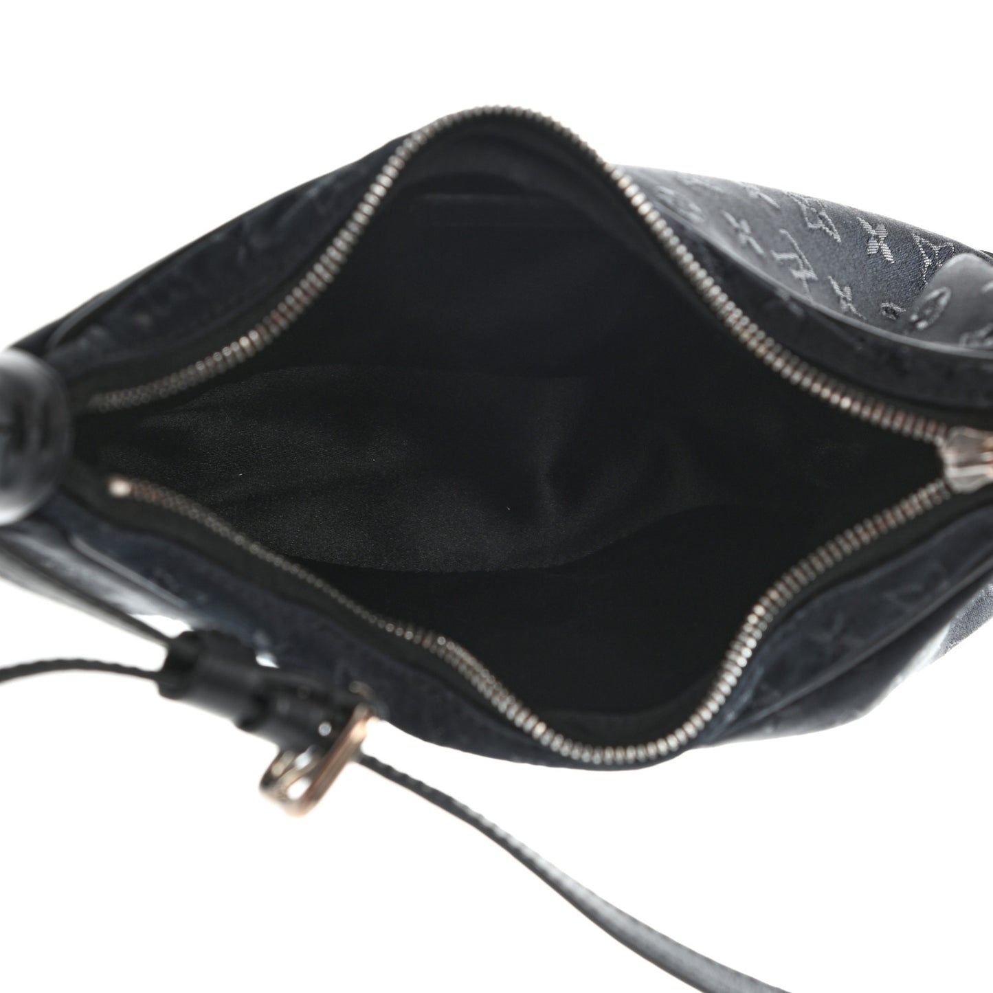 Satin Monogram Little Boulogne Black