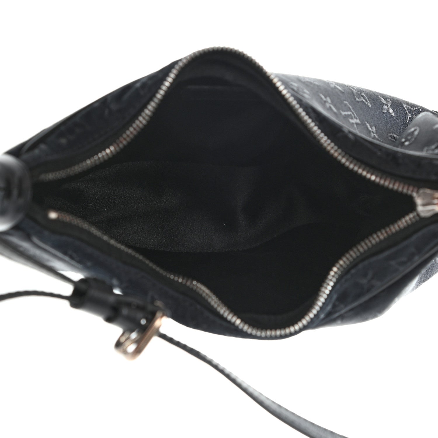Louis Vuitton Satin Monogram Little Boulogne Black 5 of 7