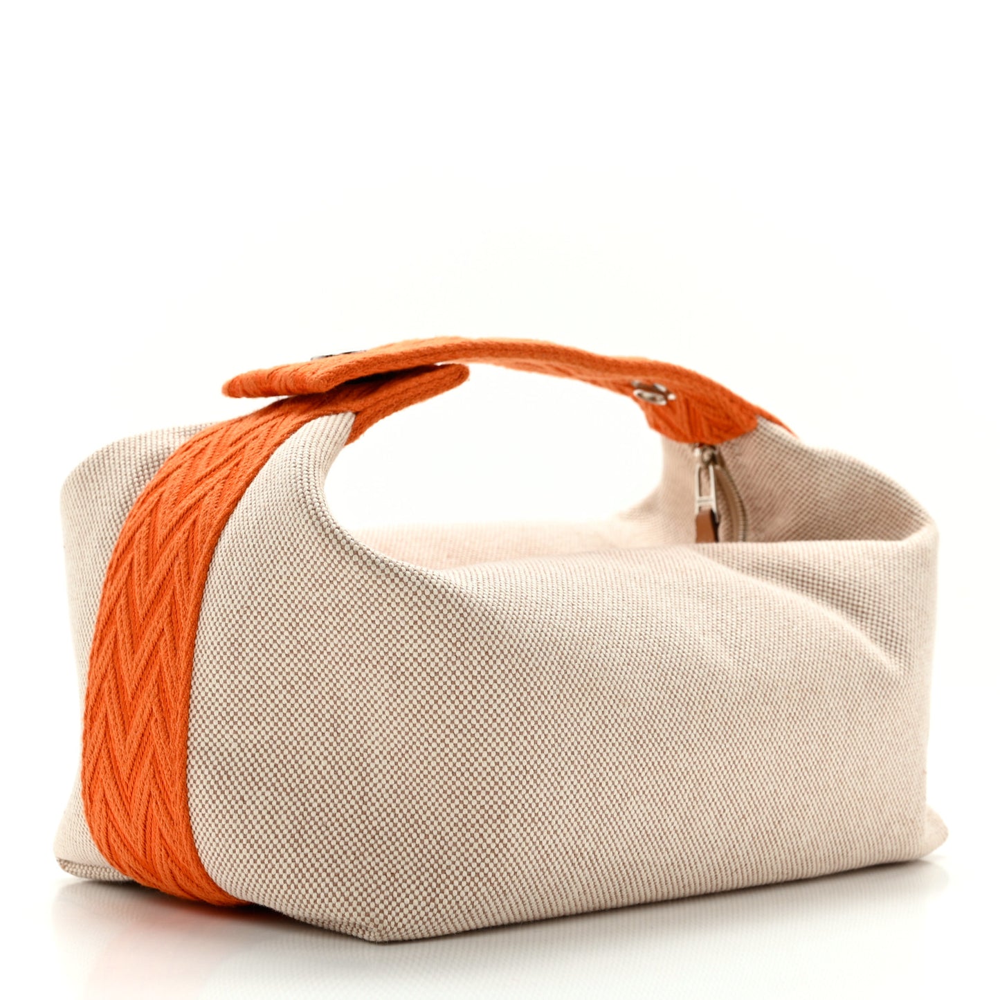 Canvas Small Bride-A-Brac Pouch Natural Orange