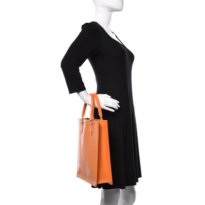 Louis Vuitton Epi Sac Plat PM Mandarin 2 of 8