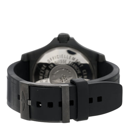 Breitling Stainless Steel Rubber 45mm Avenger Seawolf Automatic Watch Black M17330 3 of 4