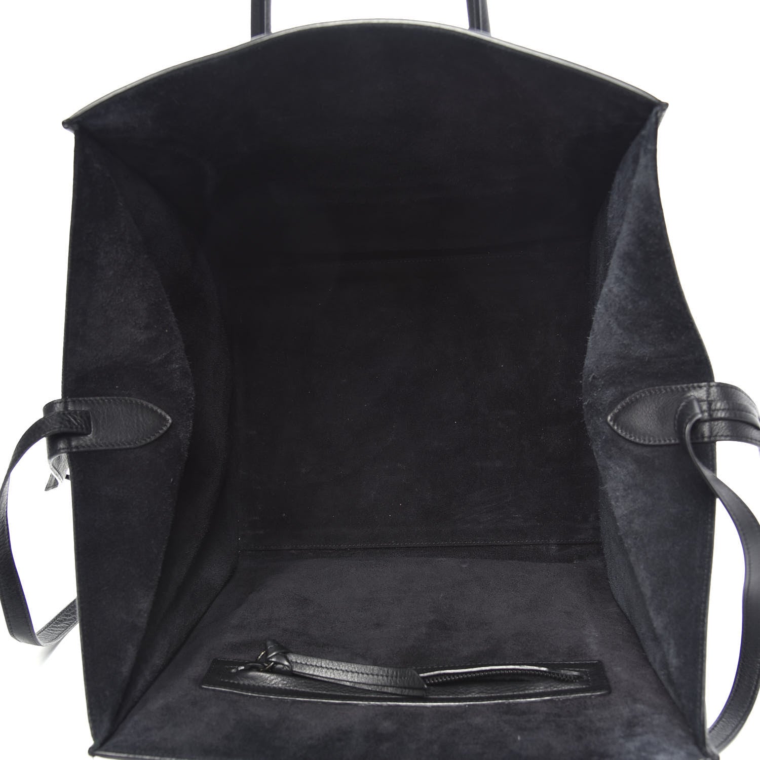Celine Grained Calfskin Medium Phantom Luggage Black 5 of 19