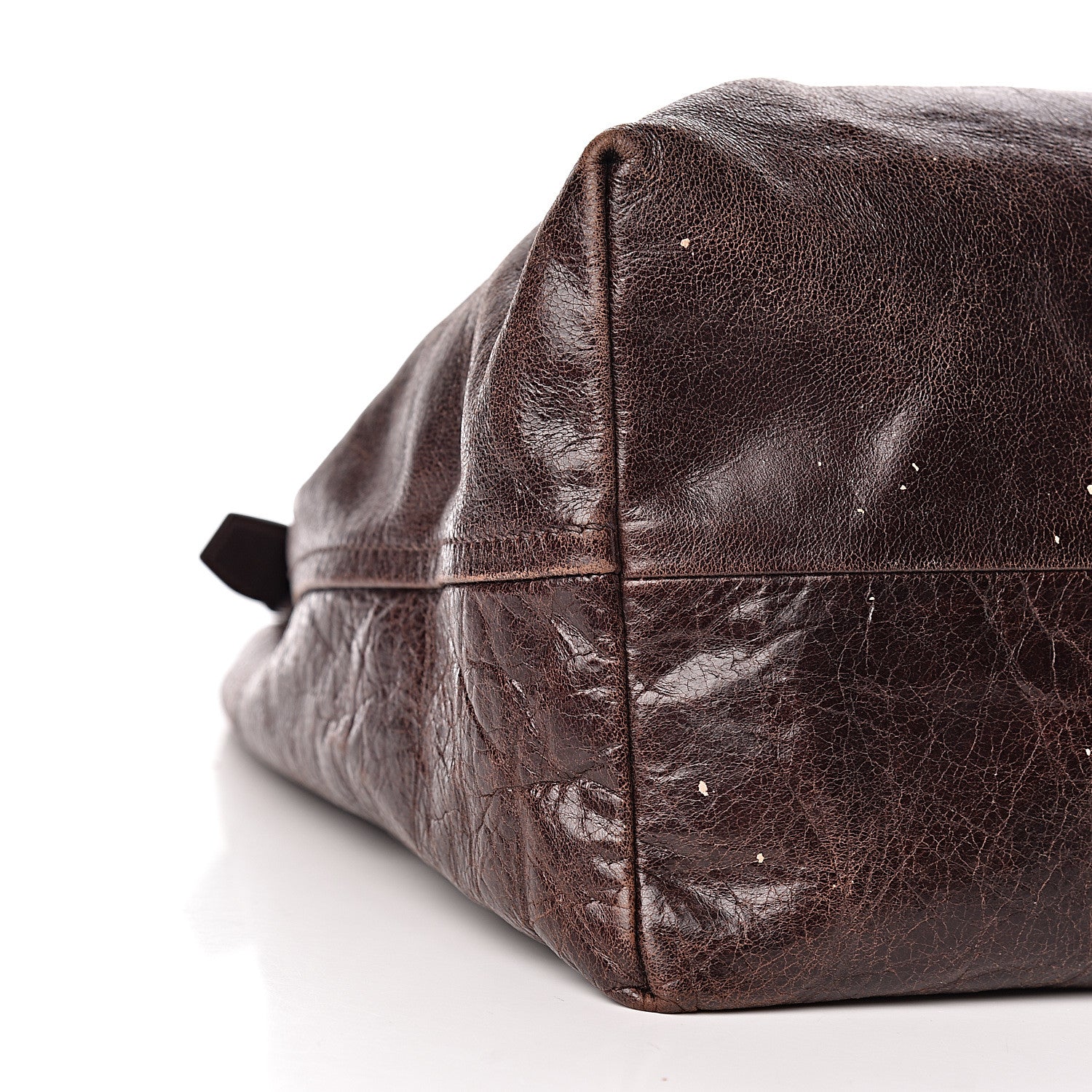 Prada Vitello Shine Hobo Bruciato 13 of 14
