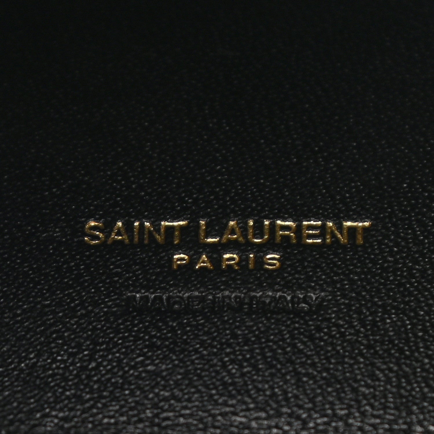 Saint Laurent Lambskin Pyramid Clutch Black 6 of 9