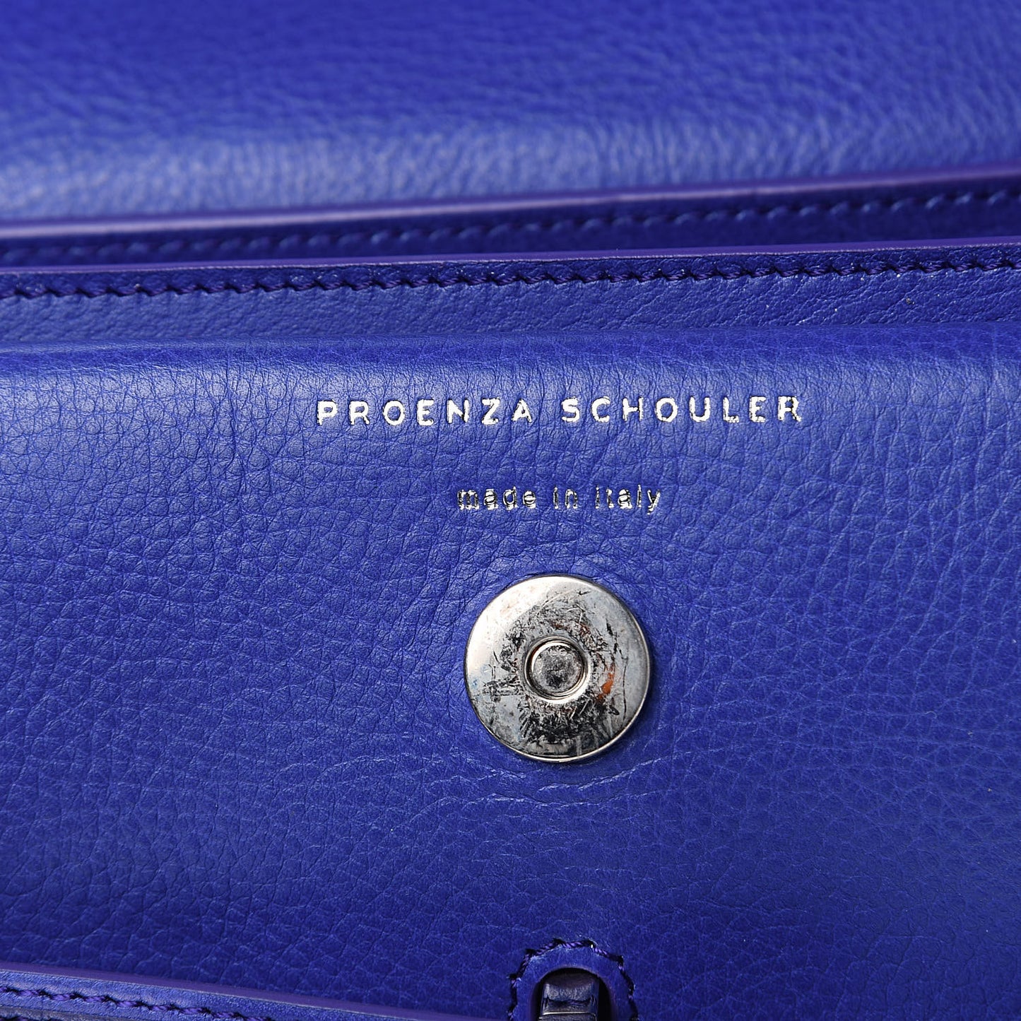 Smooth Calfskin Mini PS11 Classic Shoulder Bag Rain