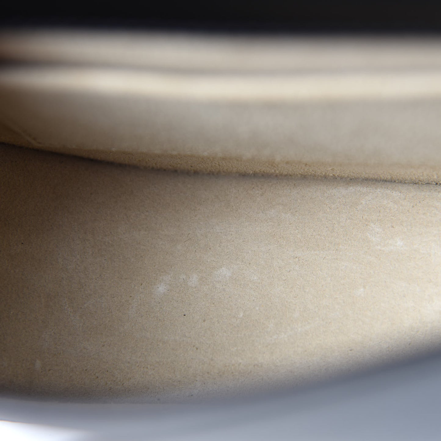 Calfskin Suede Small Nile Bracelet Bag Black