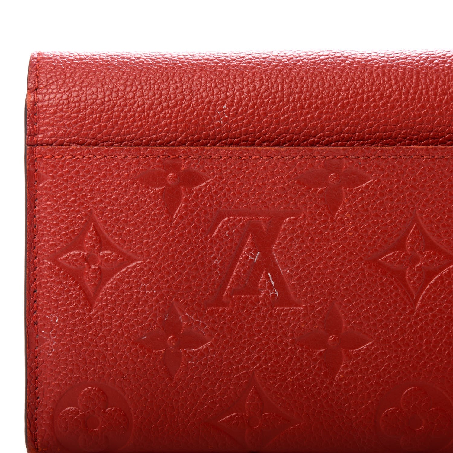 Louis Vuitton Empreinte Sarah Wallet NM Cherry 8 of 9