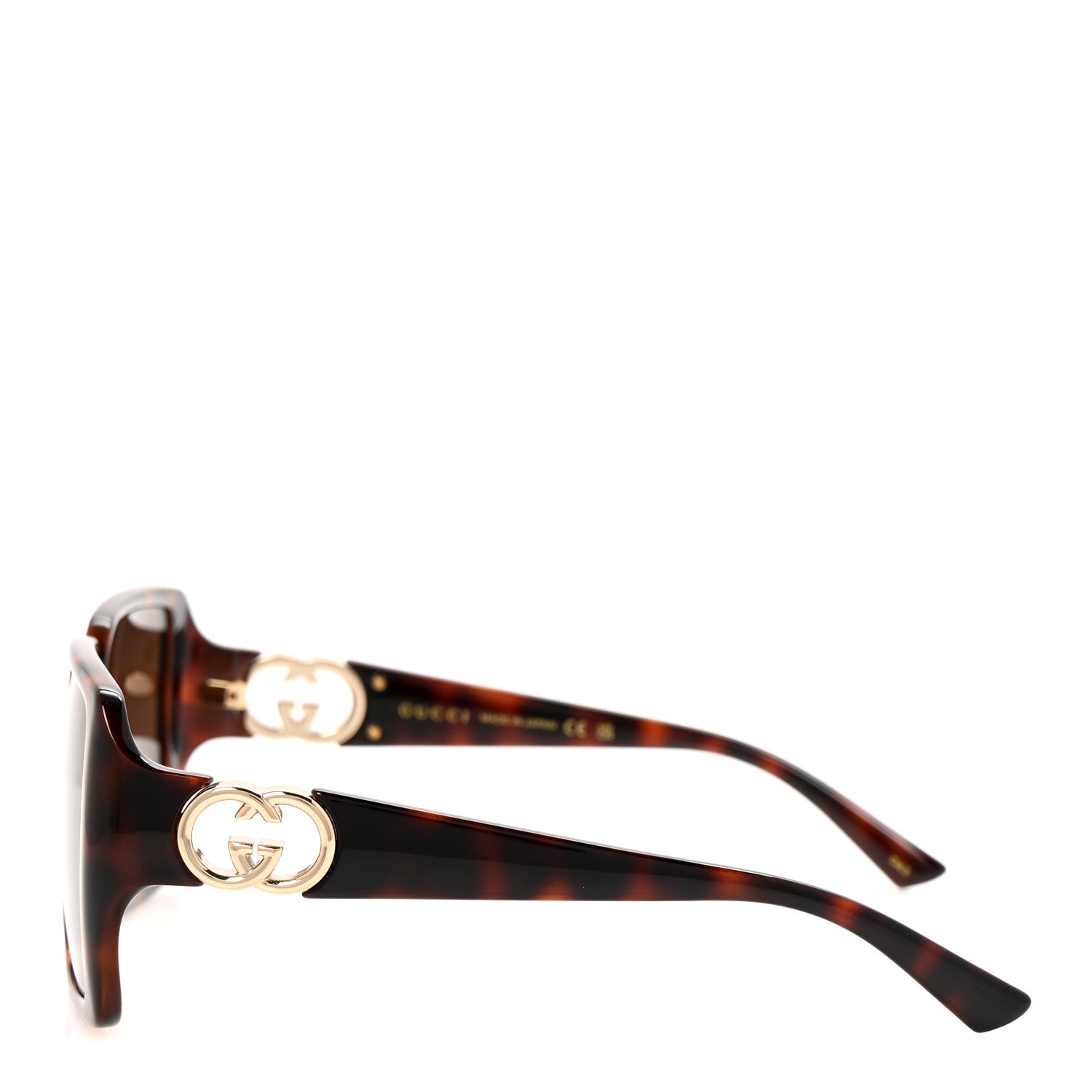 Gucci Acetate Frame Sunglasses GG1692S Tortoise 3 of 9