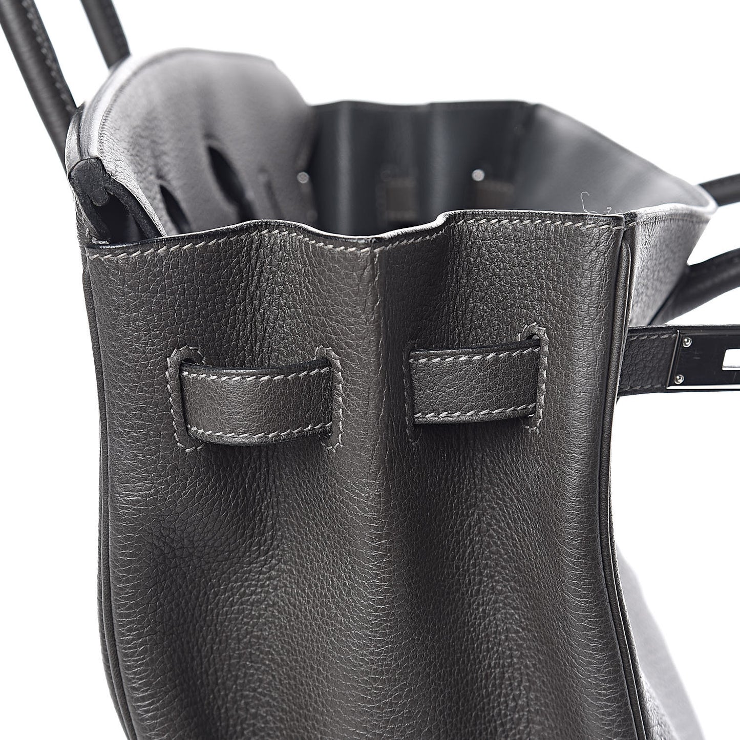 Taurillon Clemence Birkin 35 Graphite