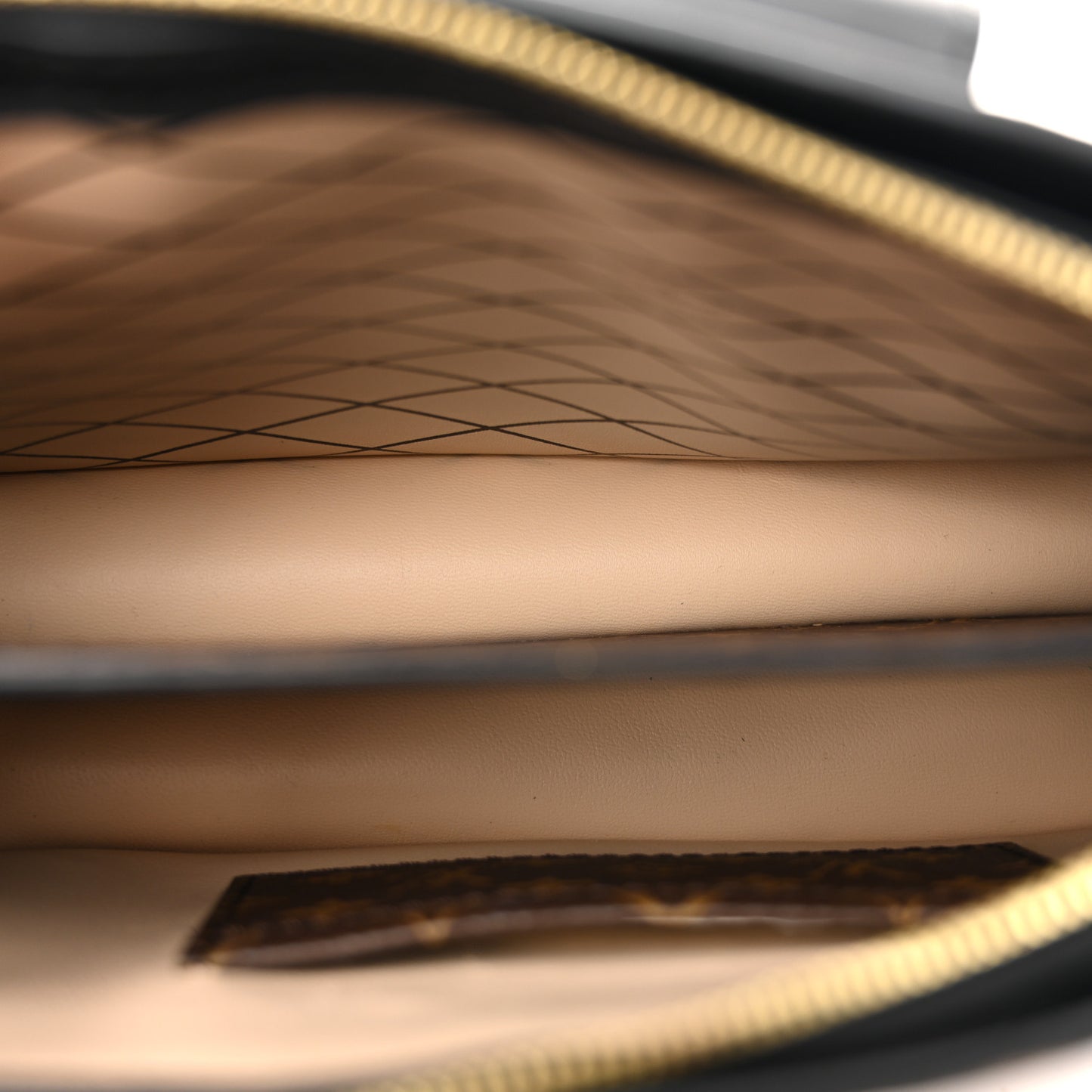 Reverse Monogram Trunk Clutch