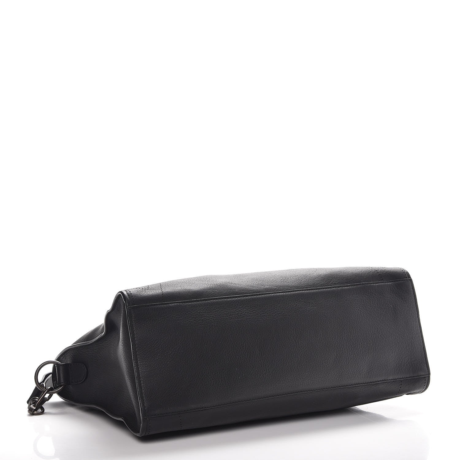 Balenciaga Veau Soyeux Perforated Blackout Hardware City Black 5 of 9