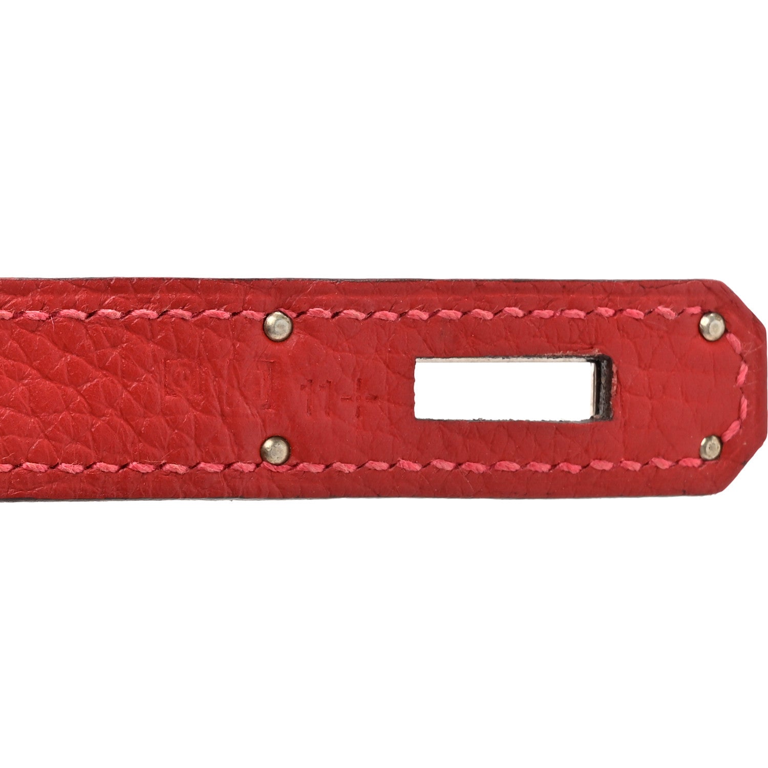 Hermes Taurillon Clemence Kelly Retourne 32 Rouge Casaque 7 of 23