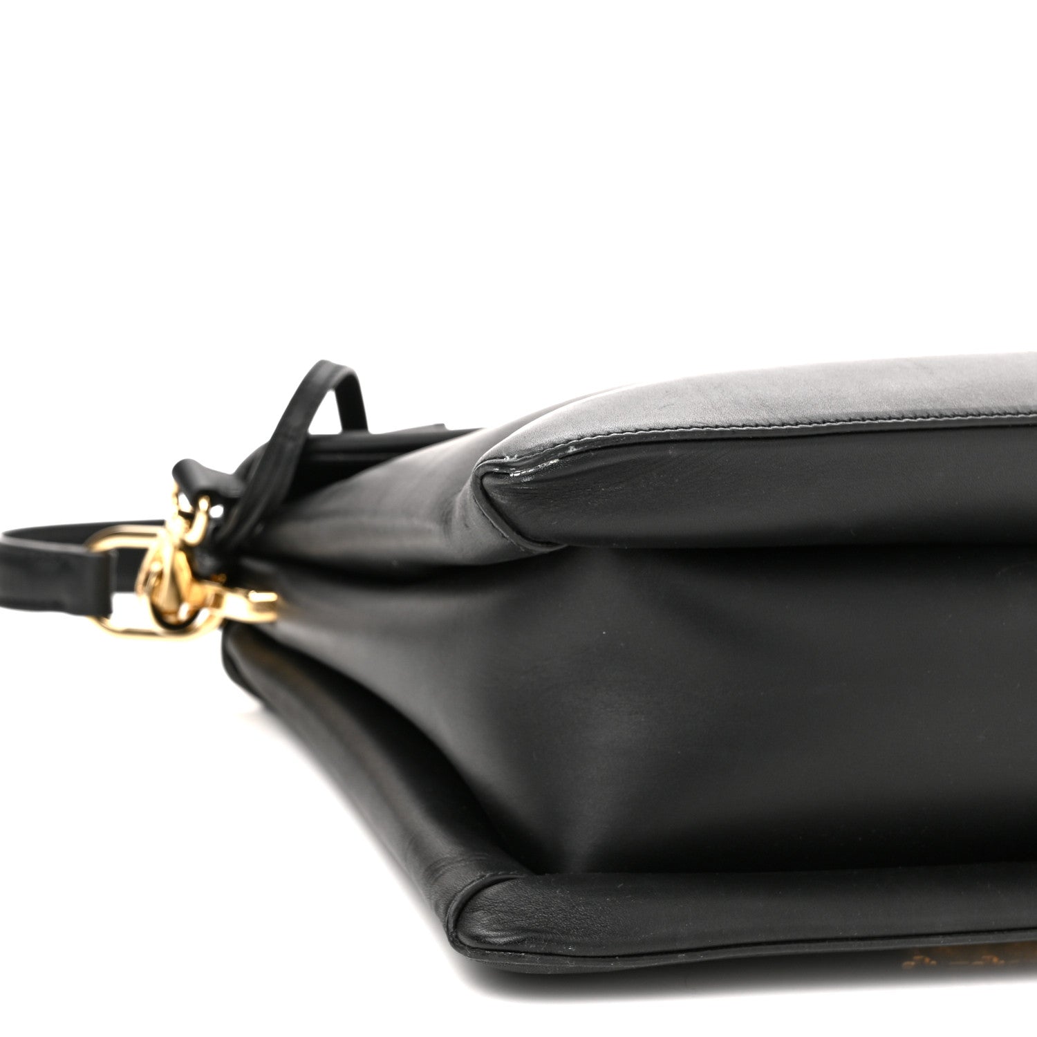 Prada New Calfskin Medium Ingrid Top Handle Bag Black 8 of 11