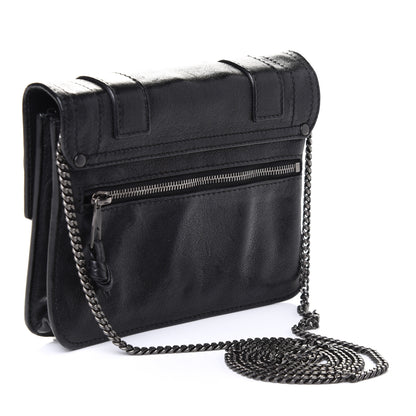 Proenza Schouler Lambskin PS1 Large Chain Wallet Black 4 of 8