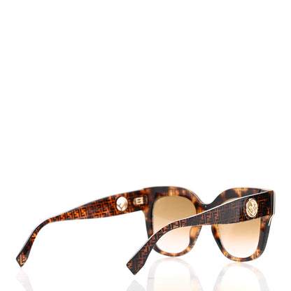 Fendi Acetate F is Fendi FF Sunglasses 0359/S Tortoise Camouflage 4 of 8