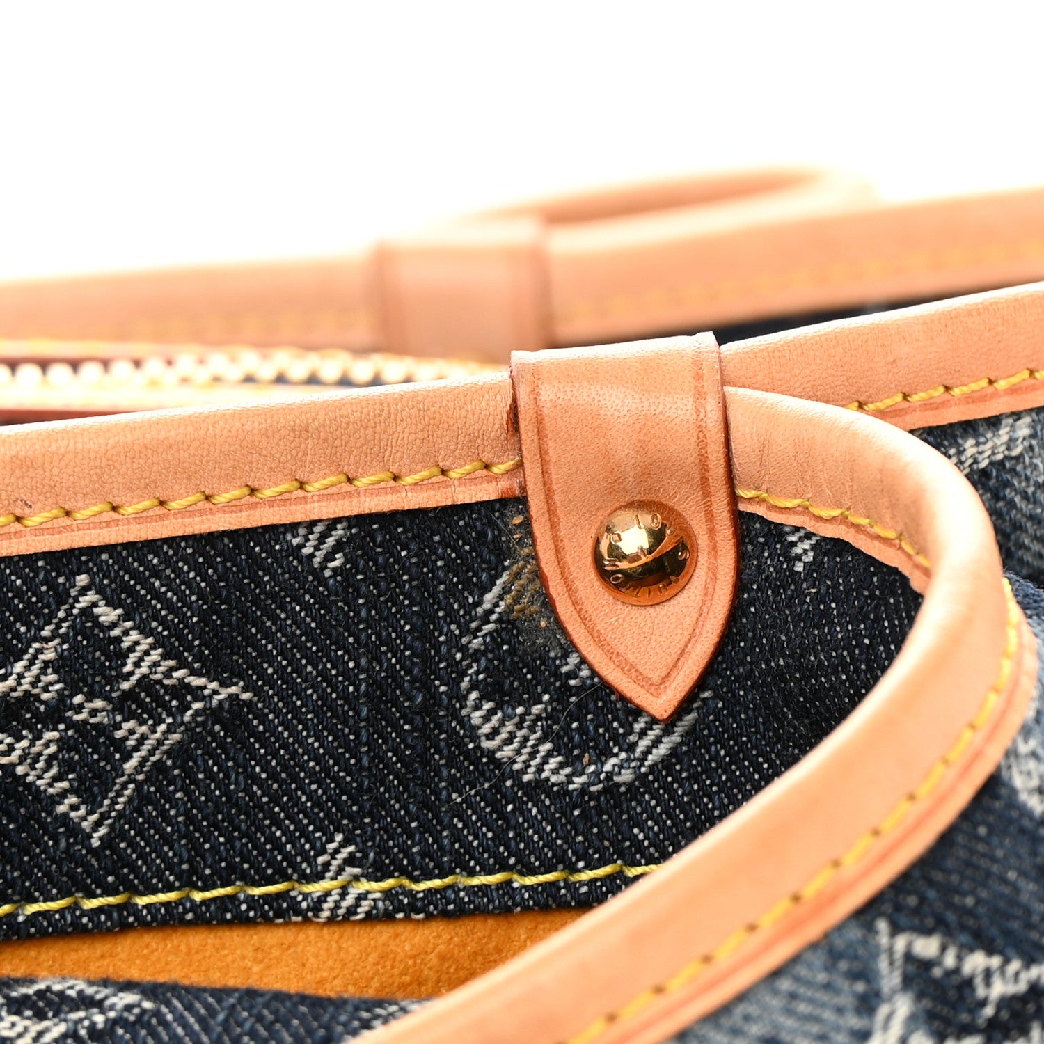 Louis Vuitton Denim Raye Cabas GM 14 of 17