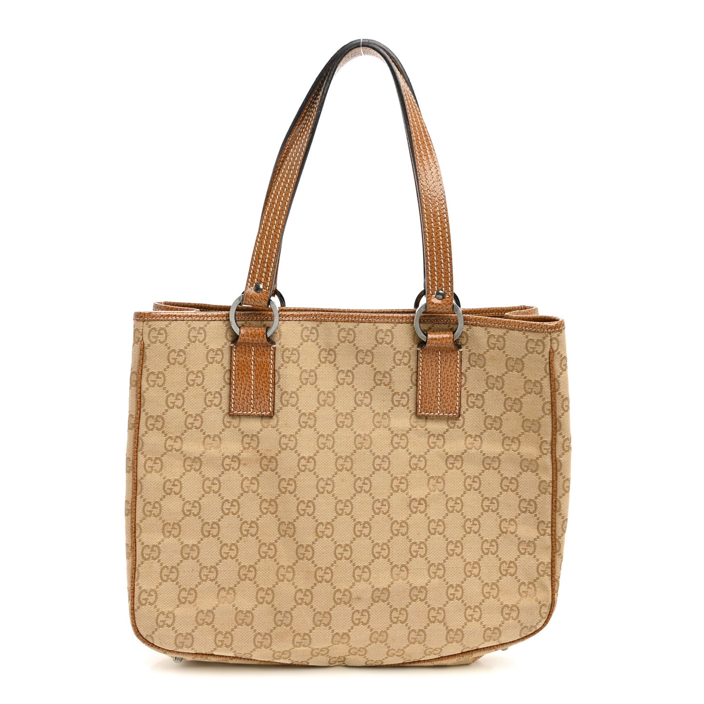 Monogram Large Tote Dark Brown