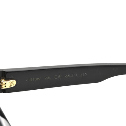 Louis Vuitton Acetate Velvet Sunglasses Z1293W Black 6 of 9