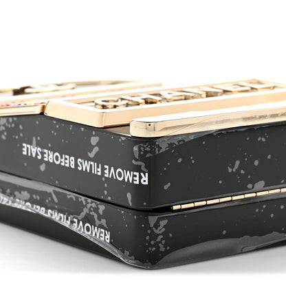 Chanel Resin Crystal Slot Machine Minaudiere Black Gold White Red 9 of 11