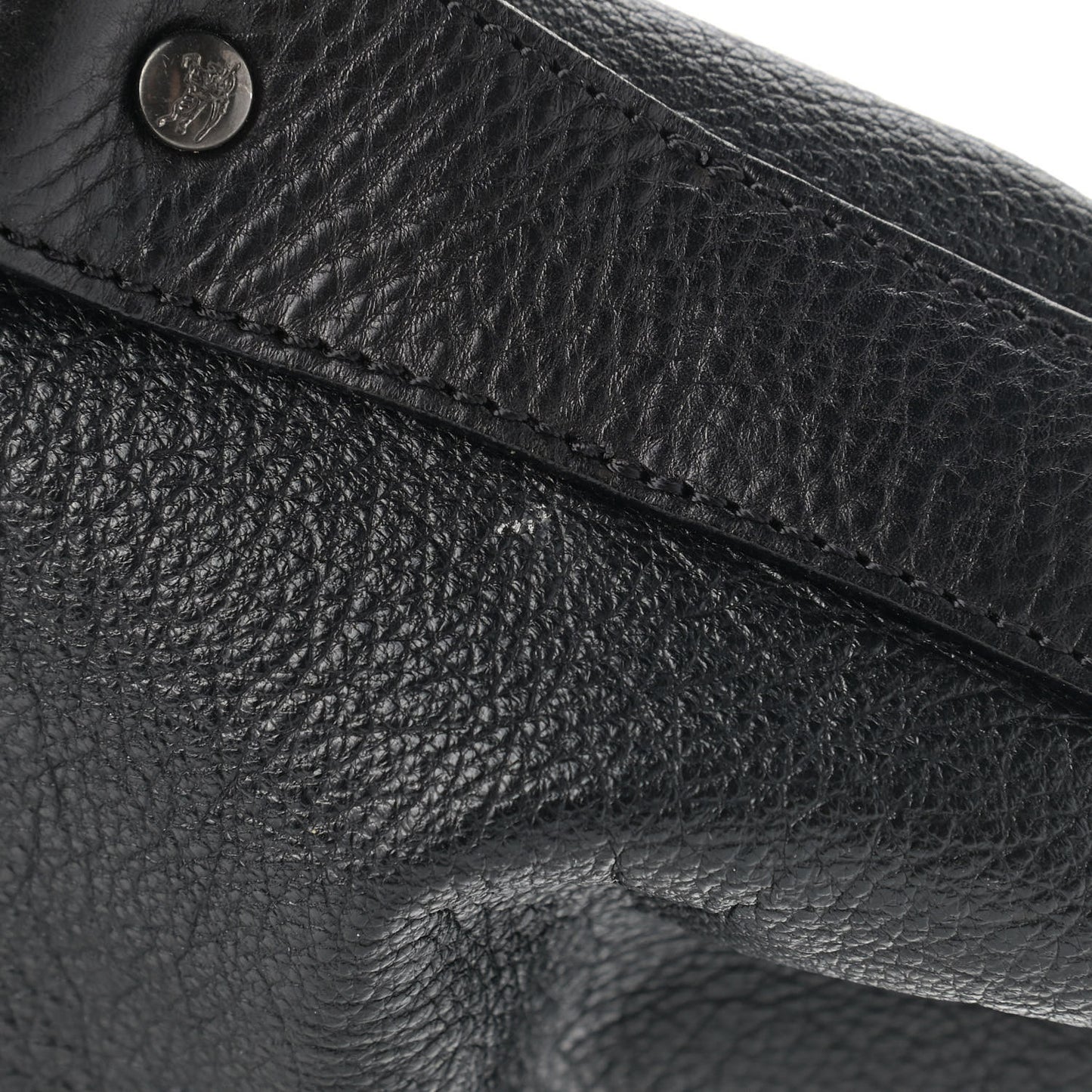 Prorsum Calfskin Hobo Bag Black