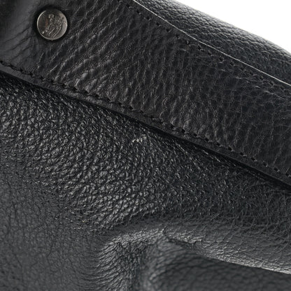 Burberry Prorsum Calfskin Hobo Bag Black 10 of 11
