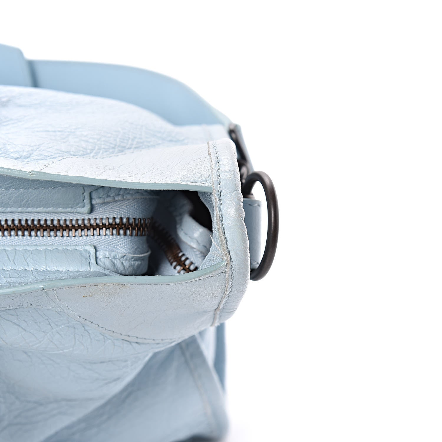 Balenciaga Agneau Classic Hardware City Bleu Dragee 14 of 21