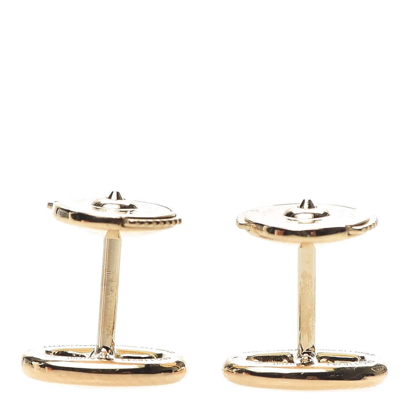 18K Yellow Gold TPM Farandole Stud Earrings